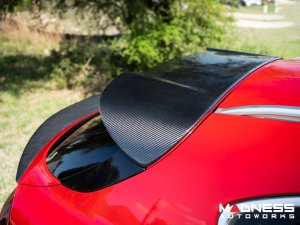 Alfa Romeo Stelvio Roof Spoiler - Carbon Fiber - Estremo Design Alfa Romeo Stelvio Roof Spoiler - Carbon Fiber - Estremo Design